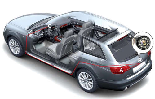 Rear HD Vehicle Camera