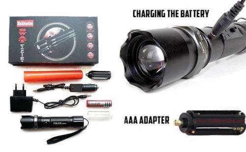 Multifunction swat flashlight