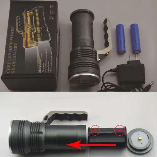 LED high power searchlight