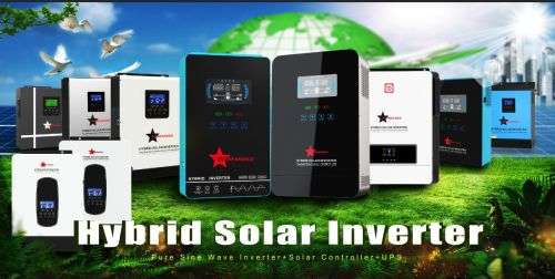 3KV 24V HYBRID INVERTER ( 80A  MPPT CONTROLLER )