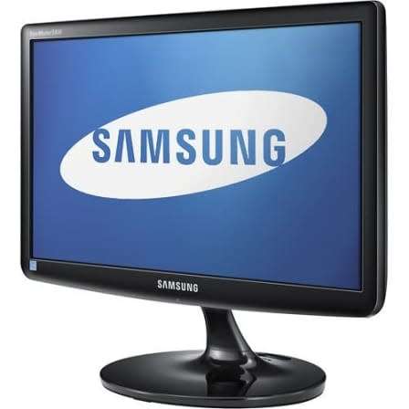 18.5` Samsung SyncMaster LCD Display, VGA Port, 1360 x 768