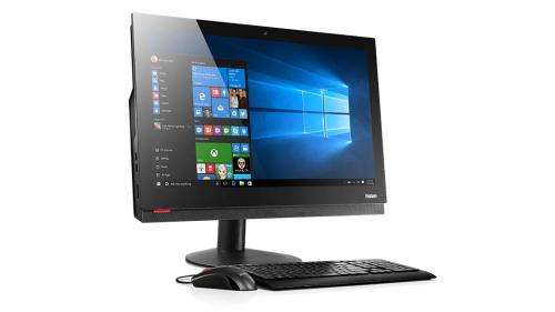 i7 7th Gen Lenovo Thinkcenter AIO @ 3.60Ghz, 8gb Ram, 500gb HHD, 23.8` Display, USB3.1, Windows 10