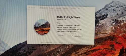 iMAC | 21.5 INCH | Core 2 Duo 3.06Ghz |8GB RAM | 250GB HDD - Nvidia Geforce Graphics, OS High Sierra