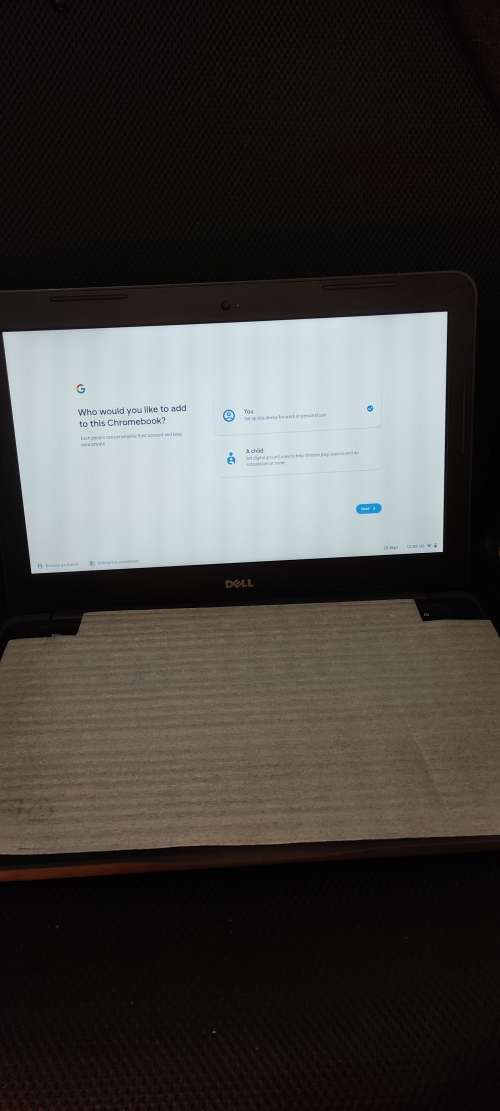 Dell Chromebook 3380 @ 1.60Ghz, 4gb Ram, 32gb eMMC, HDMI, USB3.1, WiFi, ChromeOS