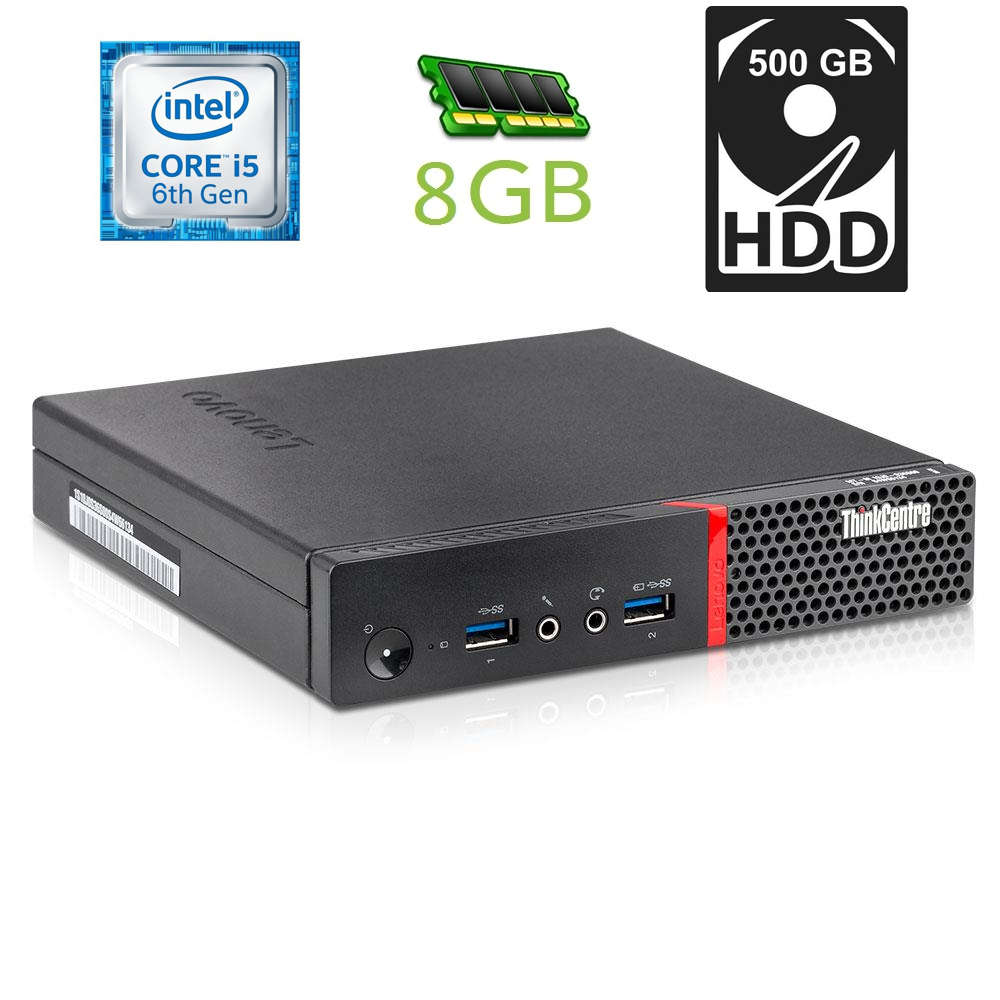 Lenovo ThinkCenter i5 6500T @ 2.50Ghz, 8gb Ram, 500gb HHD, USB3.0, Windows 10