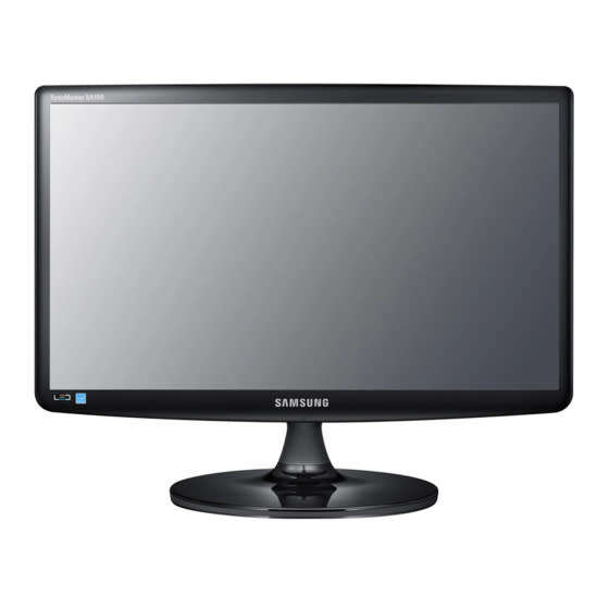 19` Samsung LED Widescreen Display, VGA, 1366x768