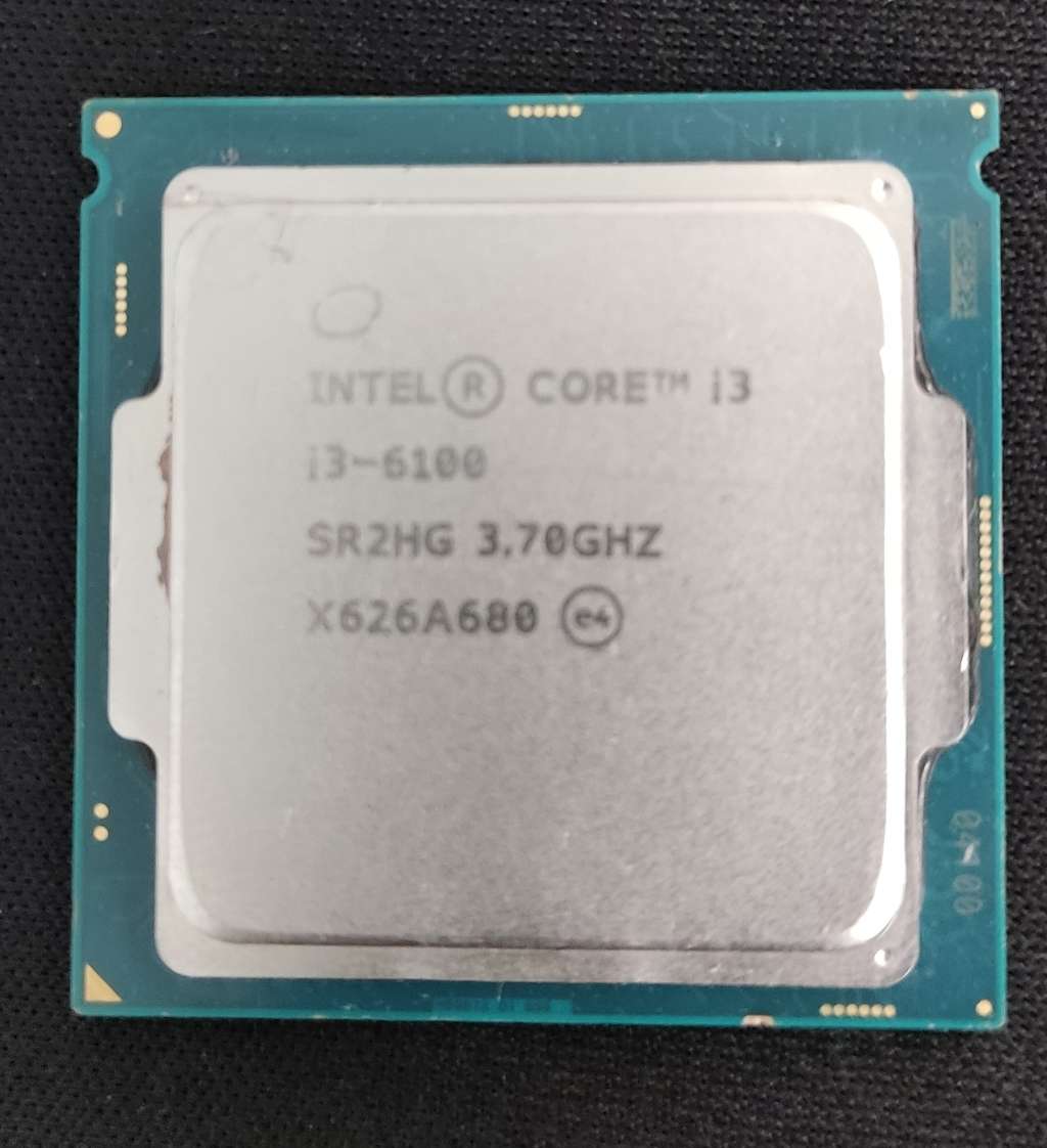 Intel® Core i3-6100 Processor @ 3.70Ghz