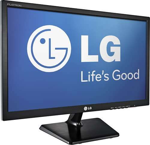 19` LG e1942 Widescreen LED Display , VGA, 1366x768 Resolution
