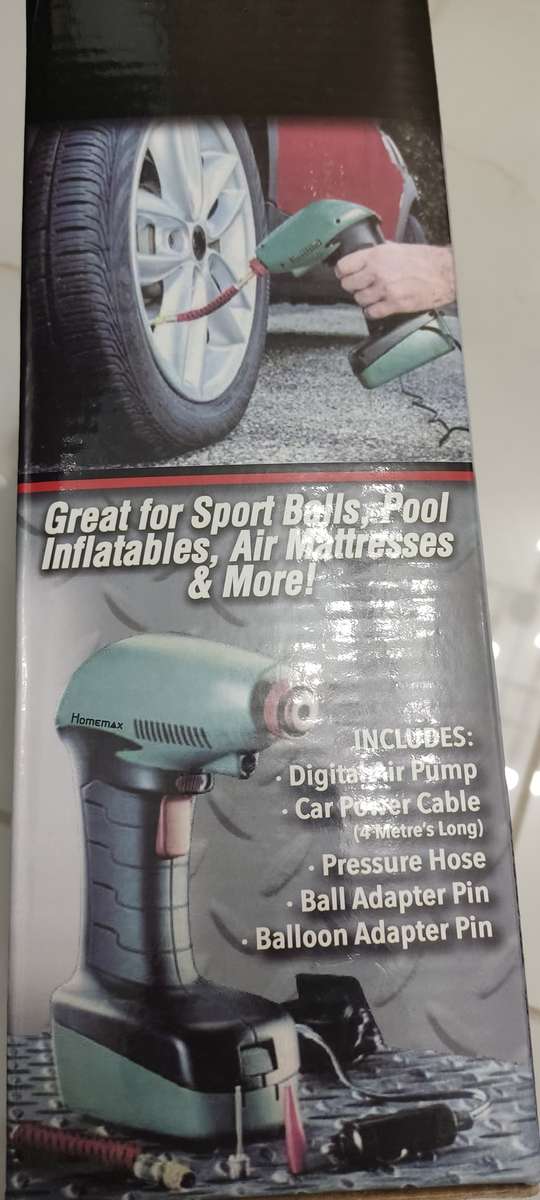 HomeMax Air MaXX Digital Air Pump