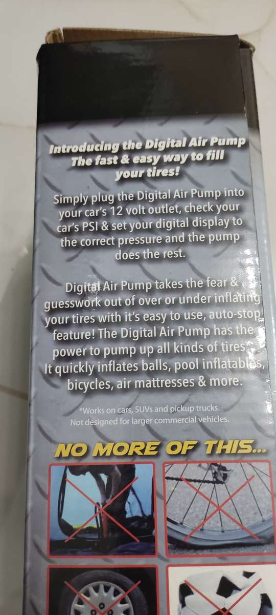 HomeMax Air MaXX Digital Air Pump