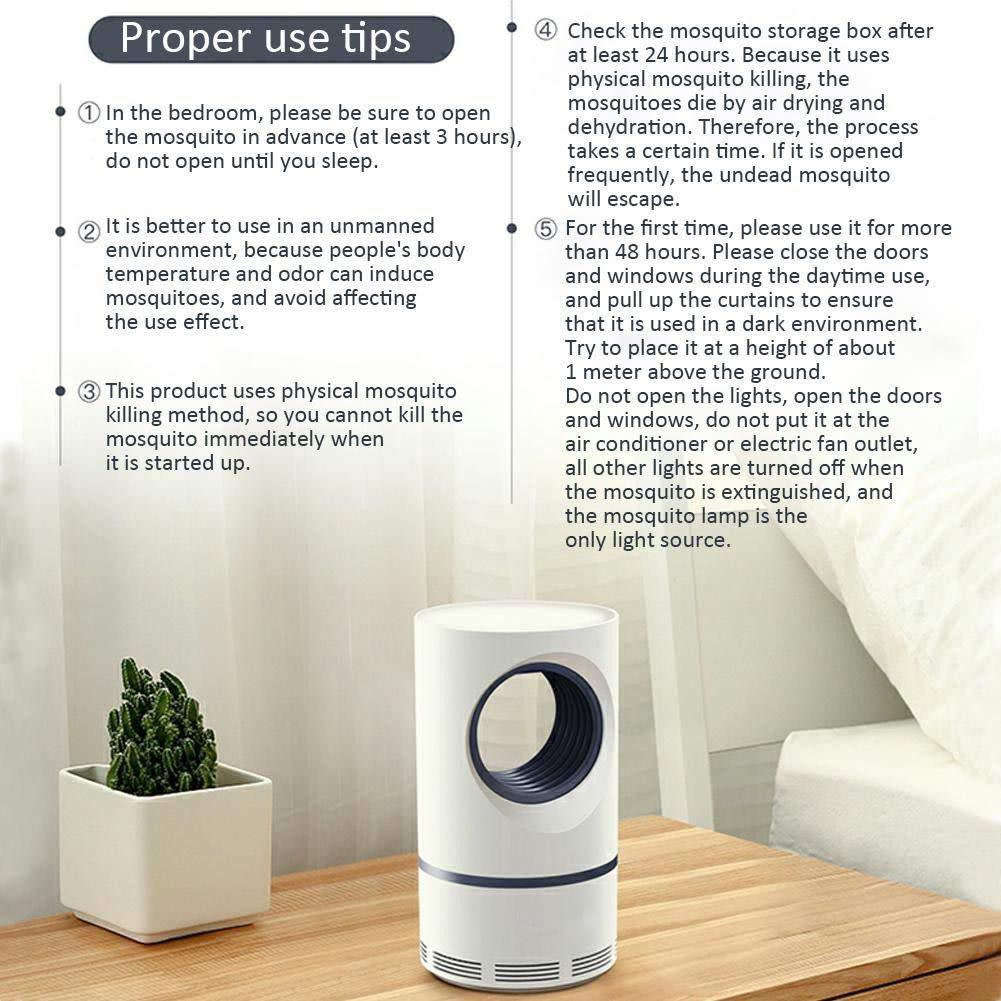 Photocatalysis Suction Mosquito Killer ***UNBOXED DEAL***