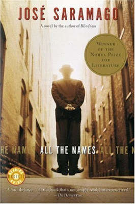ALL THE NAMES - Jose Saramago - Winner of the Nobel Prize for Literature