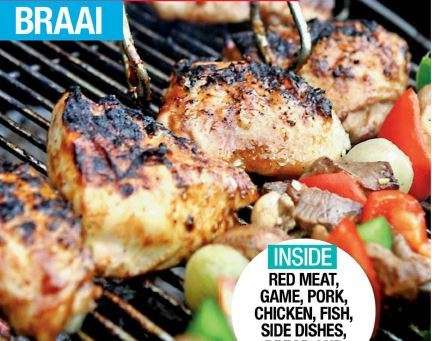 Best Braai Recipes - The 100 best Recipes - Red meat, game, pork, chicken, fish, potjie, bread