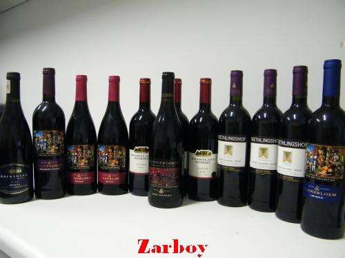 12 x High Priced  Bottles Red Wine - Includes Zonnebloem Fine Art Collection Wines - WOW!!!!