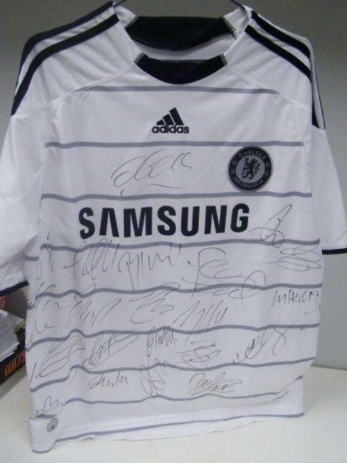 Chelsea Signed Shirt with Certificate of Authenticity