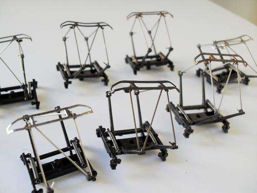 Lima Pantographs x 15 job lot (HO) for SAR locos