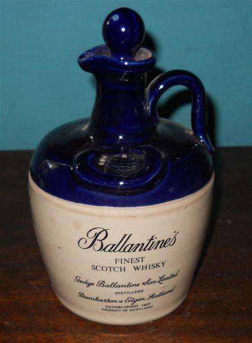 Ballantines bottle