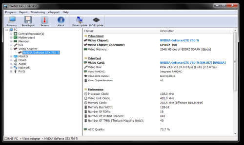 Palit STORMX 2GB GTX 750 ti GDDR5 GPU