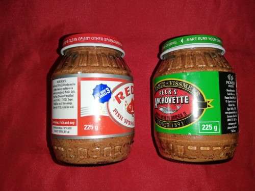Fish Paste Redro and Peck`s Anchovette bundle 225g