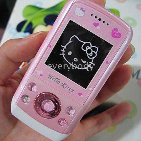 HELLO KITTY 668+ DUAL BAND SLIDE PHONE