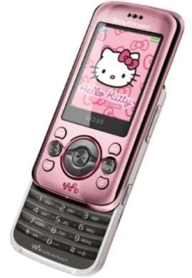 UNLOCKED HELLO KITTY NEW SONY ERICSSON W395 CELL PHONE(make an offer)