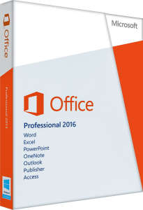 Microsoft Office 2016 Plus Professional Retail ESD Windows & Mac