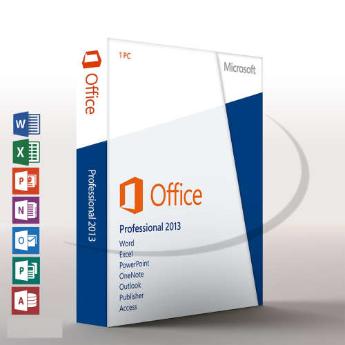 Microsoft Office 2013 Plus Professional Retail Used Windows & Mac