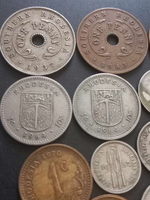 Rhodesia Coin lot