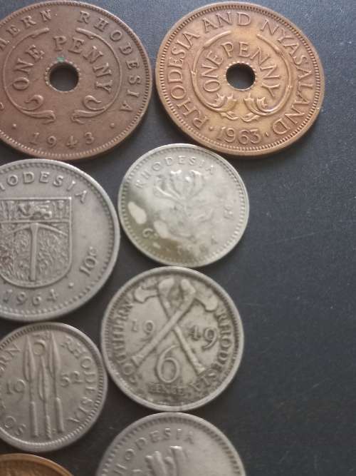Rhodesia Coin lot