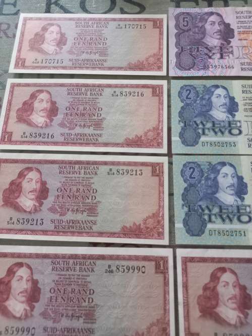 RSA bank note lot. Looks uncirculated