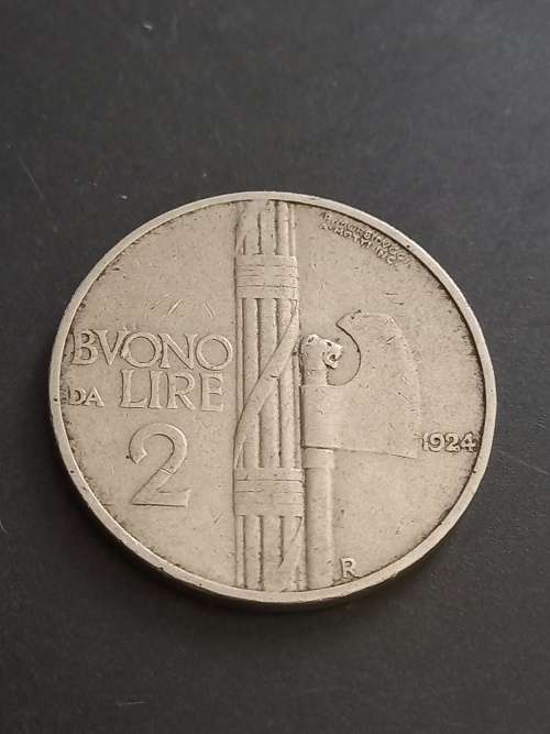 1924 Italy 2Lire