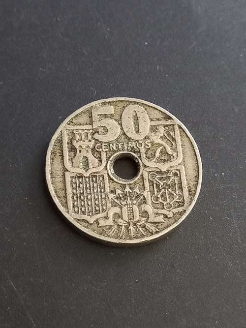 1949 Spain 50 Centimos