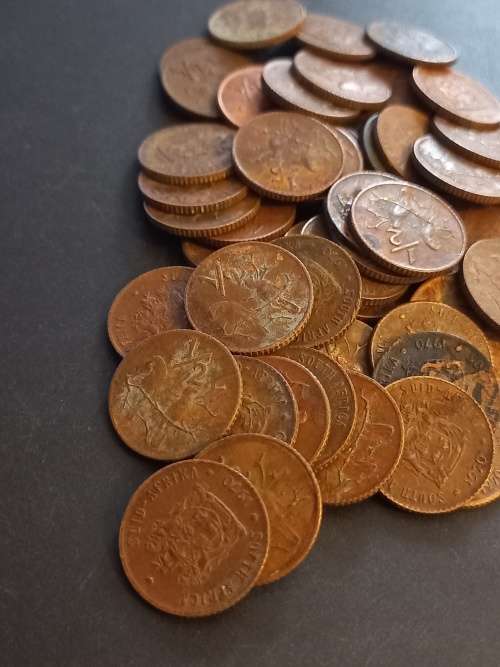 RSA half cent lot. 60 + for one bid