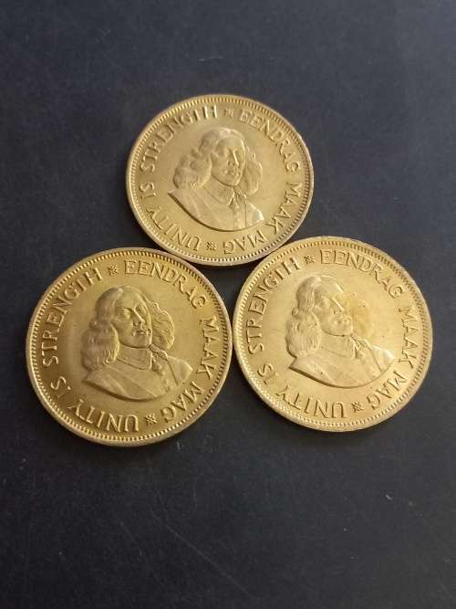 1962 RSA Unc 1c x 3. Bid per coin to take all 3