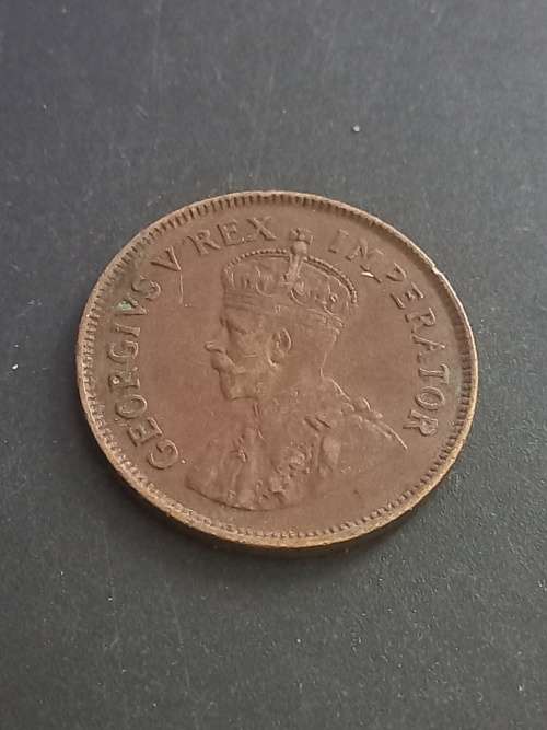 1931 SA Union half penny. Low mintage