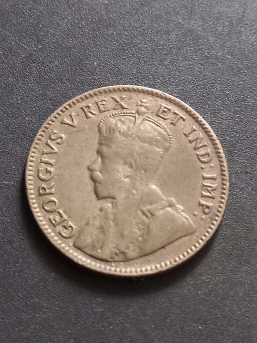 1921 East Africa half shilling