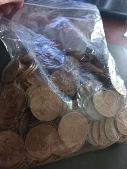 Massive RSA 2cent lot. Approx 1.5 kilograms