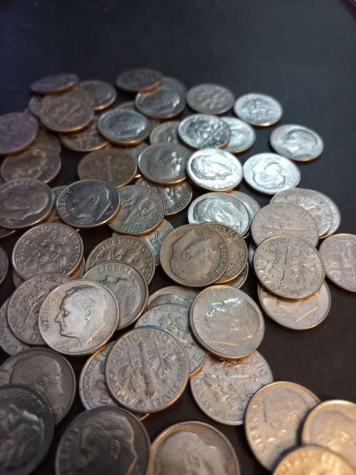 Usa Dime lot. Bid per coin to take all 75