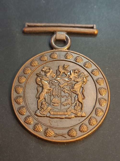 Police Faithful service medal. G.L. Fouche
