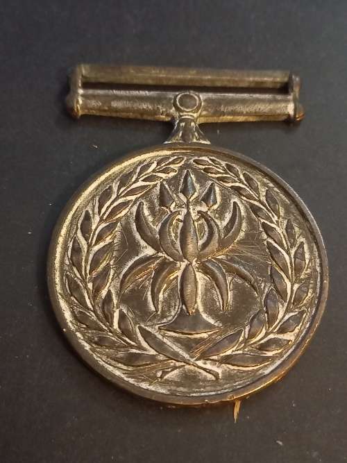 South African Police service medal. Issued 13616