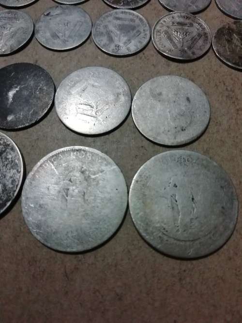 80% Silver SA union coins scrap silver or/and some "fillers" - One bid for the lot