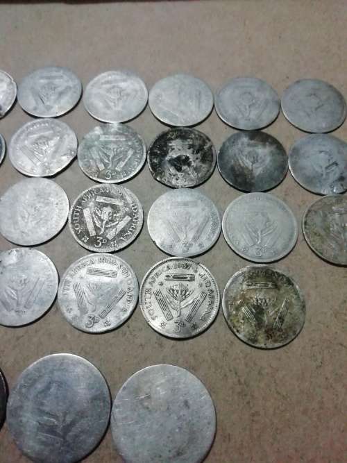 80% Silver SA union coins scrap silver or/and some "fillers" - One bid for the lot