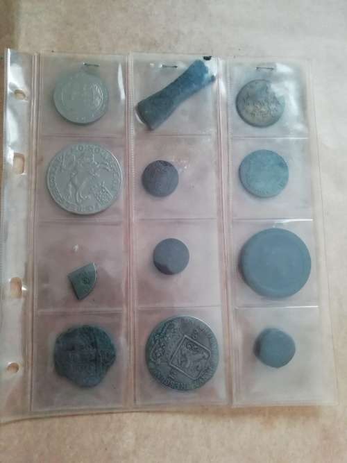 Complete Van Riebeeck Replica token set. Difficult to find in a set.