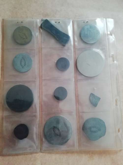 Complete Van Riebeeck Replica token set. Difficult to find in a set.