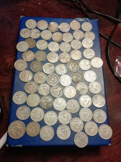 80% Silver SA Union coins. Weight  90grams