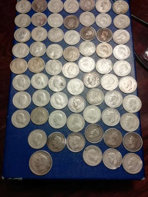 80% Silver SA Union coins. Weight  90grams