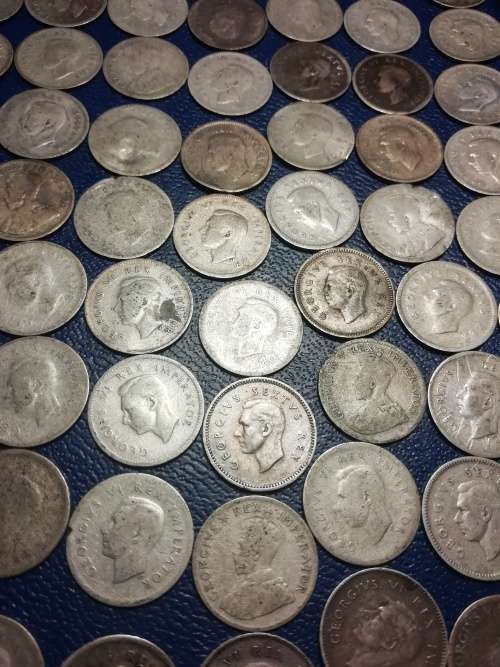 80% Silver SA Union coins. Weight  90grams