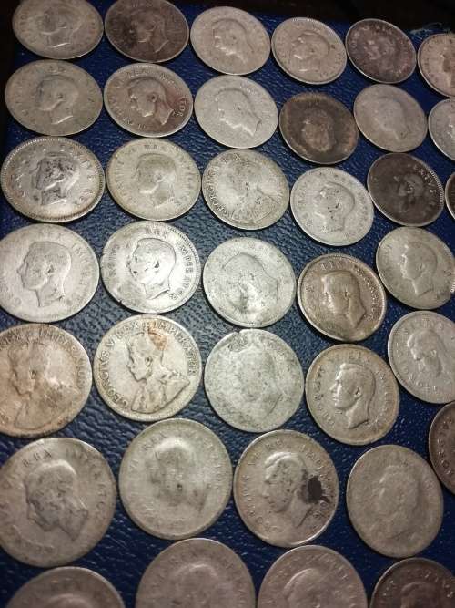 80% Silver SA Union coins. Weight  90grams