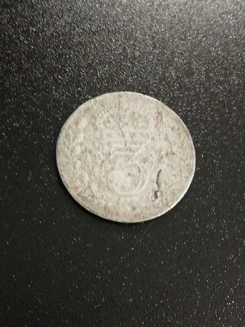 1921 *Silver* Great Britain threepence