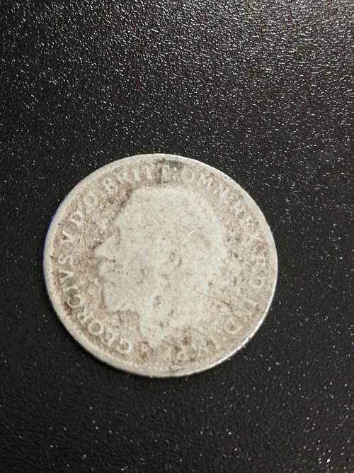 1921 *Silver* Great Britain threepence